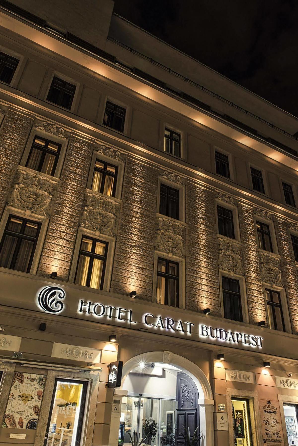Carat Boutique Hotel Budapeste Exterior foto